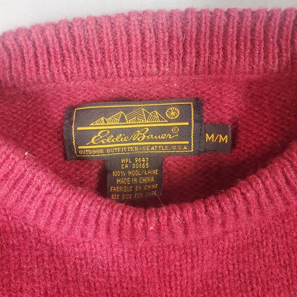 Vintage Eddie Bauer Sweater Women's Size M - Picture 7 of 9